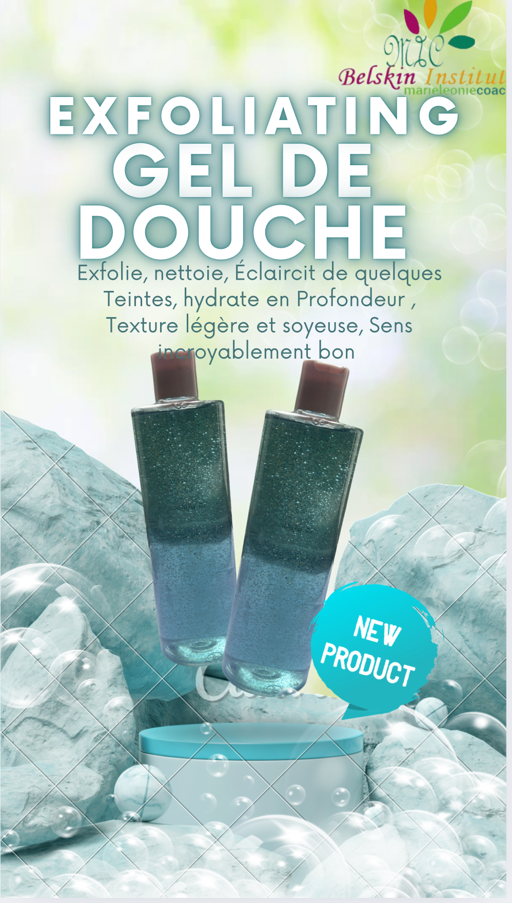 Body Wash Gel de Douche au Shea Butter et à l’Huile d’Argan