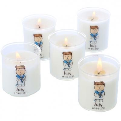 BOUGIES DE COMMUNION PERSONNALISÉ POUR GARÇON