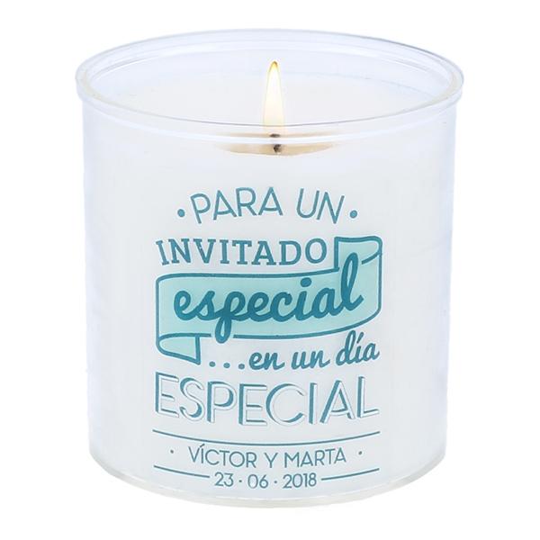 BOUGIES PERSONNALISABLES POUR LES INVITÉS