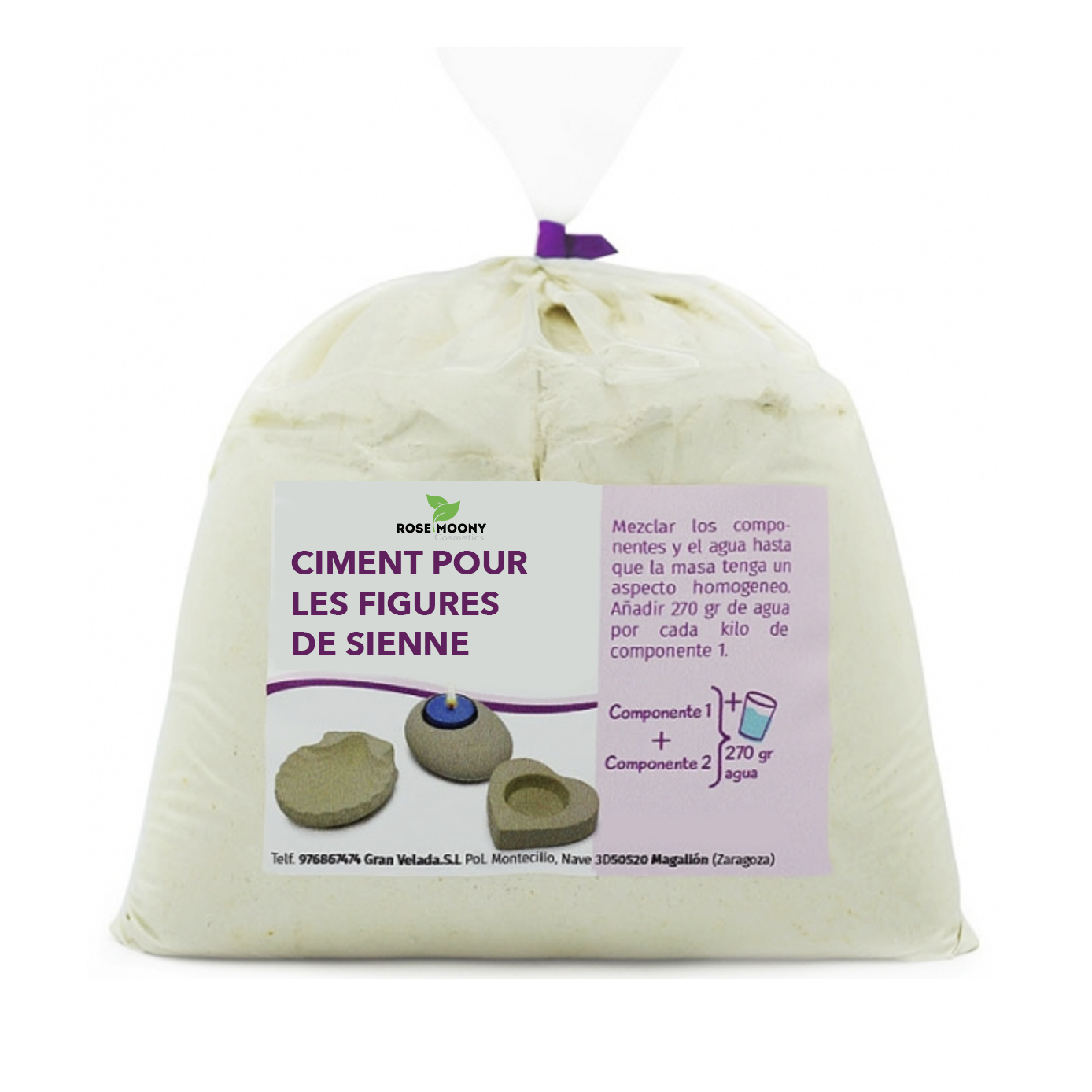 CIMENT POUR LES FIGURES DE SIENNE