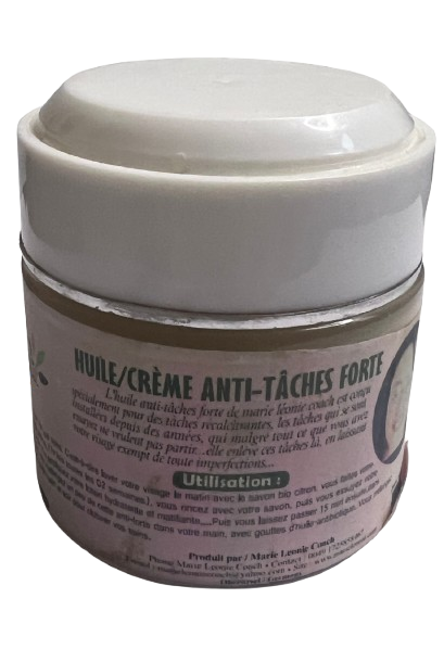 Huile Crème Anti Taches Forte