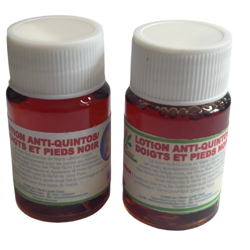 Lotion Anti-Quintos Doigts et Pieds Noirs