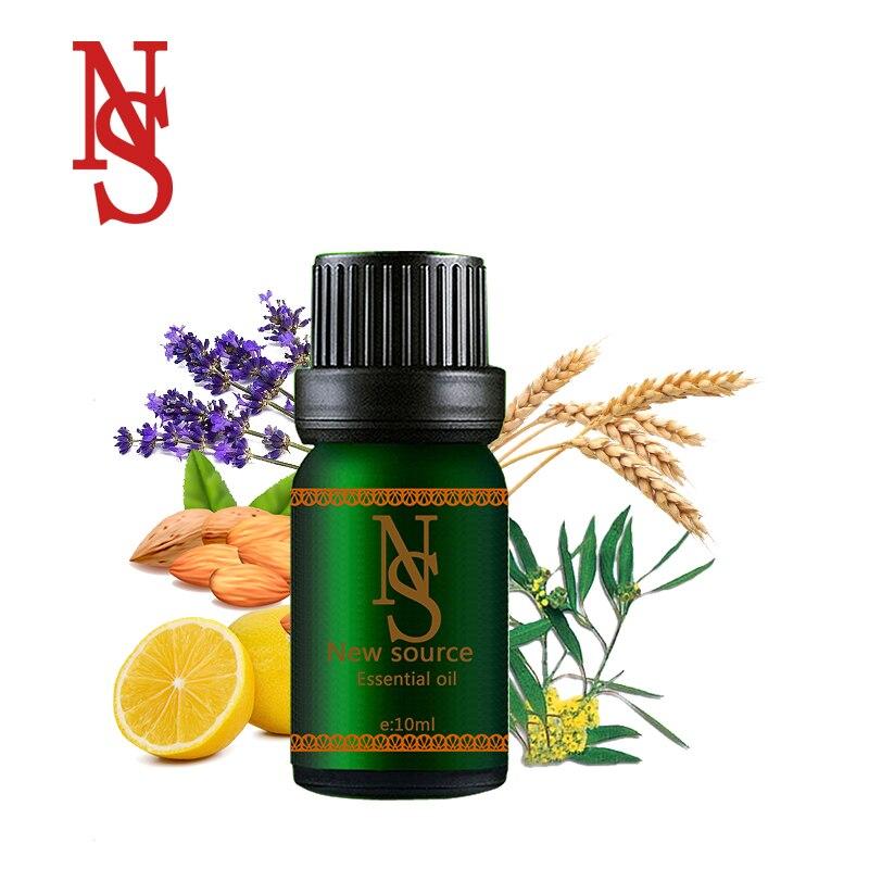 mélange huile essentielles de citron, lavande, eucalyptus, amande douce, germe de blé