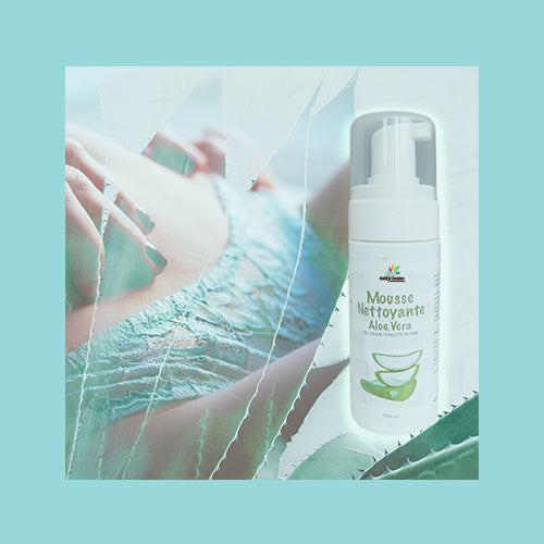 Mousse Nettoyante Aloe Vera Marie Leonie Pour L'hygiène Intime Féminine