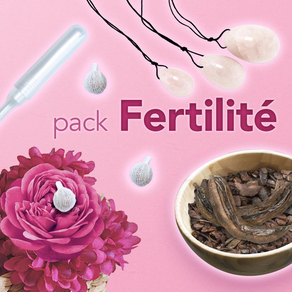 Pack Fertilité pour Femme - 4 produits pour booster votre yoni - aide fertilité femme