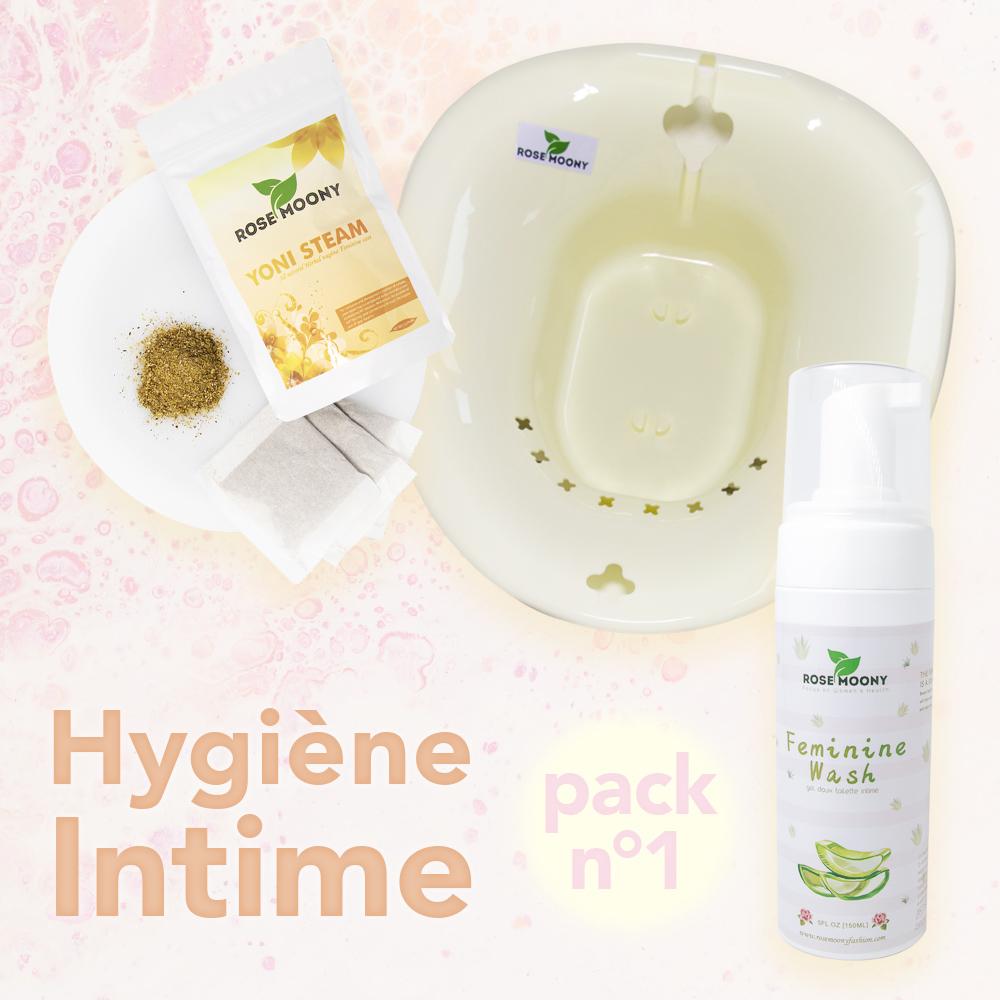 Pack n°1 Hygiène Intime - Trio de produits hygiéniques incontournables