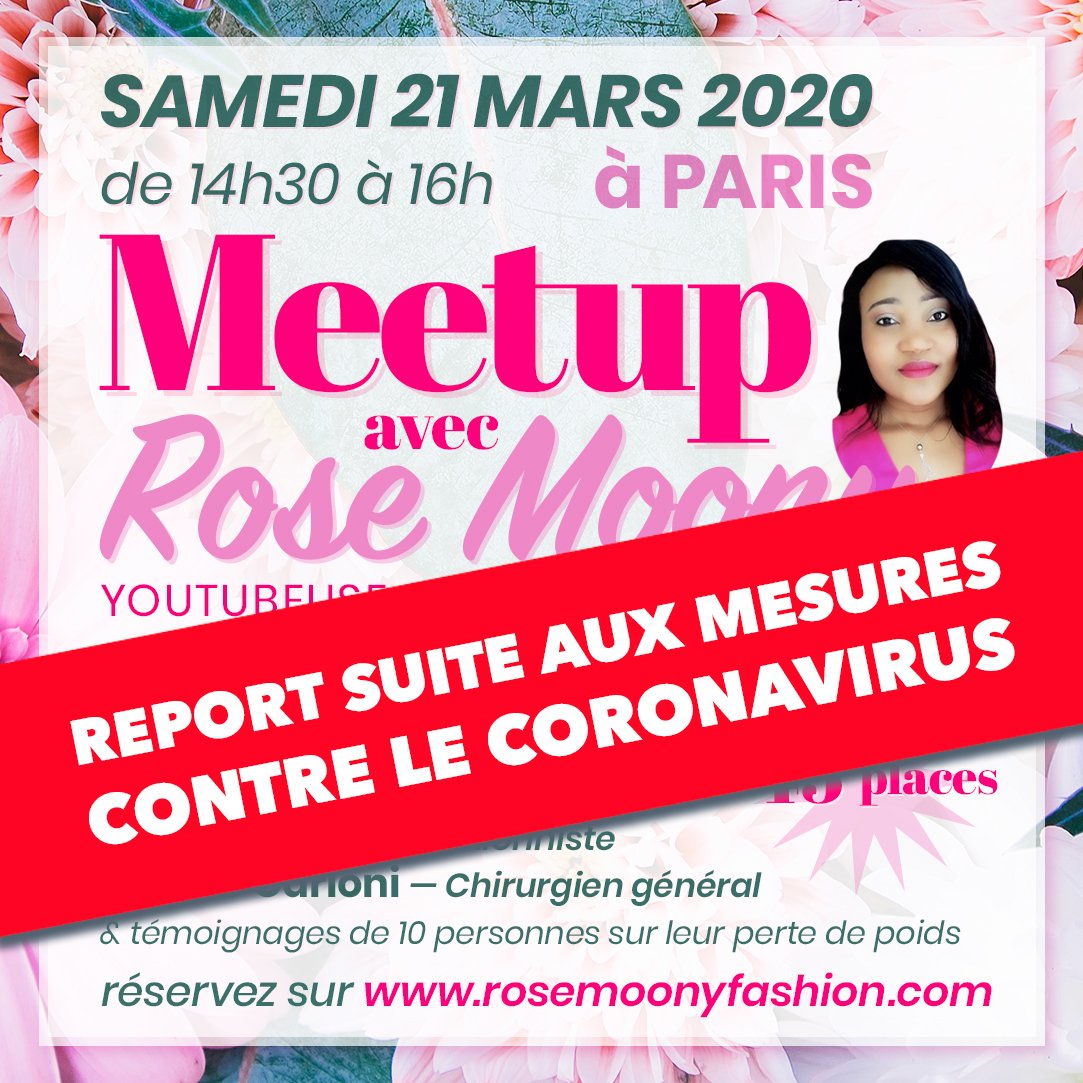 Pack Spécial Meetup 21 mars Rose Moony - 5 paquets de Tisane Minceur Mimosa + une place pour le Meetup à Paris !  (de retour en stock le 23 mars )