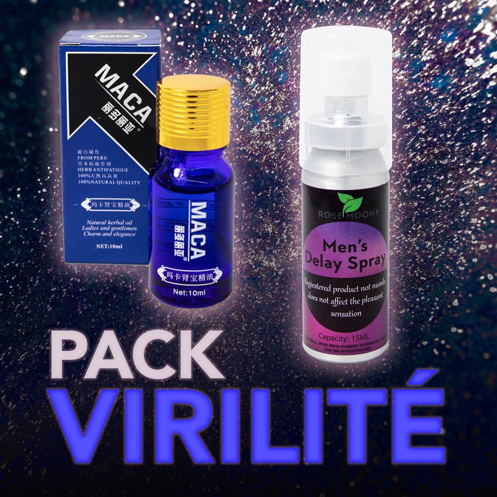 Pack Virilité - 2 produits pour l'homme