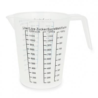 POT À MESURER EN PLASTIQUE