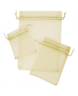 SACS EN ORGANZA COULEUR NATURELLE