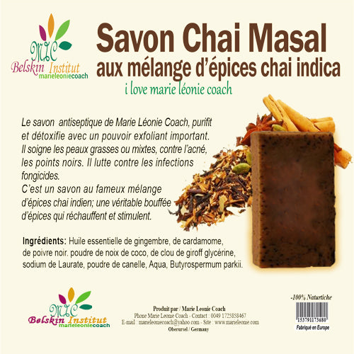 Savon Chai Masala Aux Épices