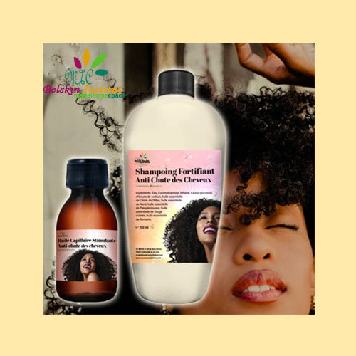 Trousse Cheveux Moins Cher: SCHAMPOING& Huile Anti-Chute des Cheveux